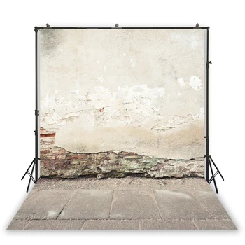 

HUAYI Stone Floor Decoration Vintage Broken Brick Wall Background Backdrops For Taking photo Of Studio Photography Prop D-5306