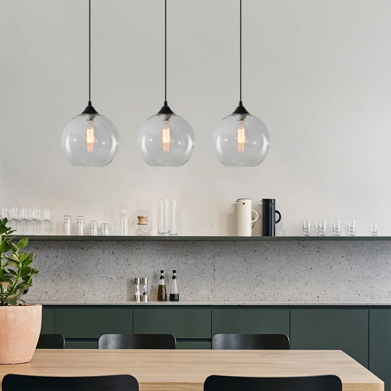 Goldfish Modern Simple Bar Cafe Creative Bowl Colorful Glass Chandelier scandinavian