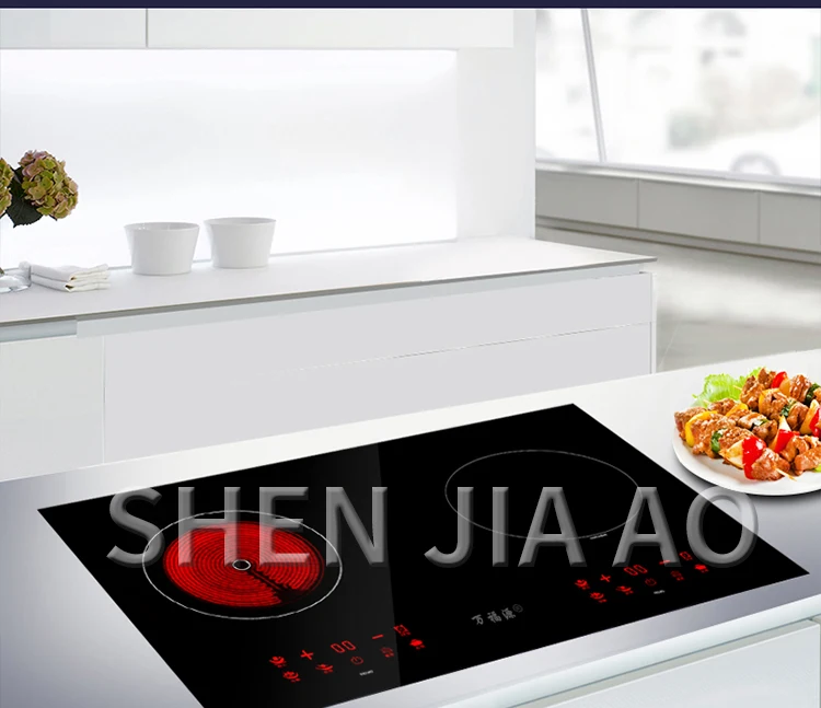 Description Picture 6 of item2200W*2 Induction Cooker Smart Double-head Electric Ceramic Stove Desktop Double Stove Induction Cooker Stir Fry