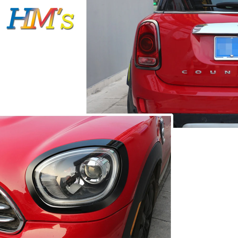 Декоративные наклейки для фар для Mini Cooper Countryman F60, автомобильные задние фары, накладные кольца для Mini F60