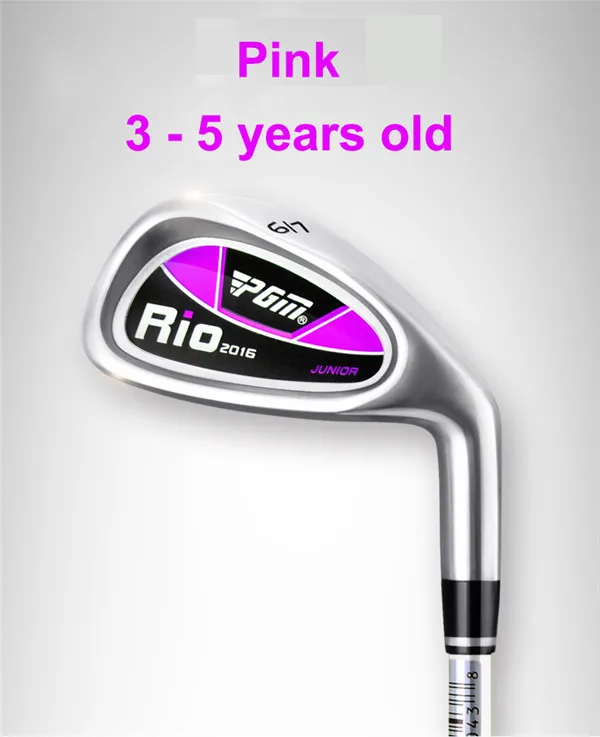 PGM RIO JR. Driver Golf Club новые специальные железные клюшки для гольфа для мальчиков и девочек - Цвет: pink 3-5