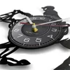 Horseback Riding Vinyl Record Wall Clock Equestrian Horse Race Art Timepieces Horseman Home Decor Equine Cheval Riding Gift 3
