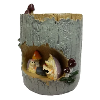 

Cute Hedgehog Flower Sedum Succulent Pot Planter Bonsai Trough Box Plant Bed