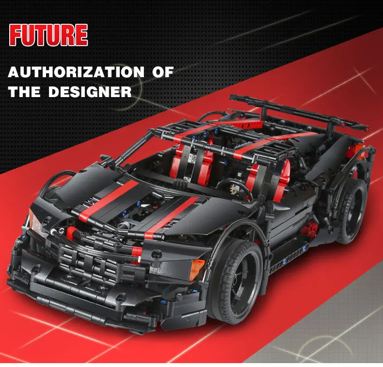 DHL XINGBAO 07003 MOC Technic автомобильные игрушки Assassin X19 Набор строительных блоков Кирпичи Модель автомобиля детские игрушки смешной Рождественский подарок