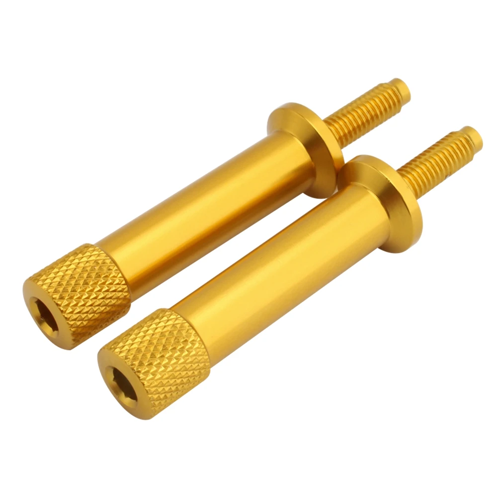 Tool Free Seat Bolts Long For Triumph Thruxton Bonneville Scrambler T100 2pcs motorcycle accessories