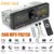 SWM-80A Single 1 DIN Car Radio Dual Screen Multimeida MP3 Player Audio Copy TF USB AUX-Input Locator Auto Stereo Head
