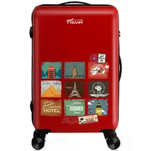 Багажная сумка с мультяшным рисунком, унисекс, Спиннер, высокое качество, чемодан, водонепроницаемый, устойчивый к царапинам, багажная сумка, maletas de viaje con ruedas