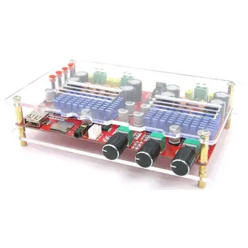 

XH-M560 60W + 60 W + 100W high power ultra clear decoding AUX Bluetooth 2.1 digital amplifier board G4-009