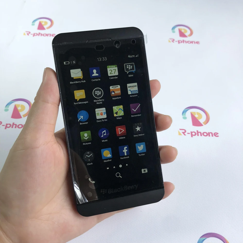 Восстановленный Оригинальный разблокированный мобильный телефон Blackberry Z10