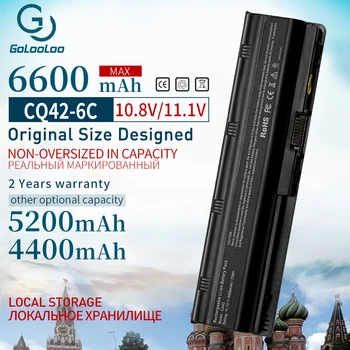

Golooloo11.1v 6CELLS Battery For HP Pavilion DM4 DM4T DV3 Dv7-2100 G4 G6 G7 G62 G62T G72 MU06 HSTNN-UBOW Presario CQ42 CQ56 CQ62