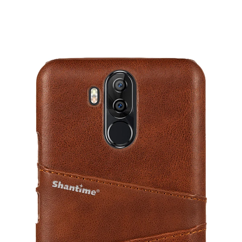 Винтажный кожаный чехол бумажник с отделениями для карт Ulefone Power 3 3S накладка Vernee
