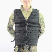 Охотничий легкий тактический жилет Molle боевой Molle штурмовой военный армейский наружный страйкбол Пейнтбол бронежилет