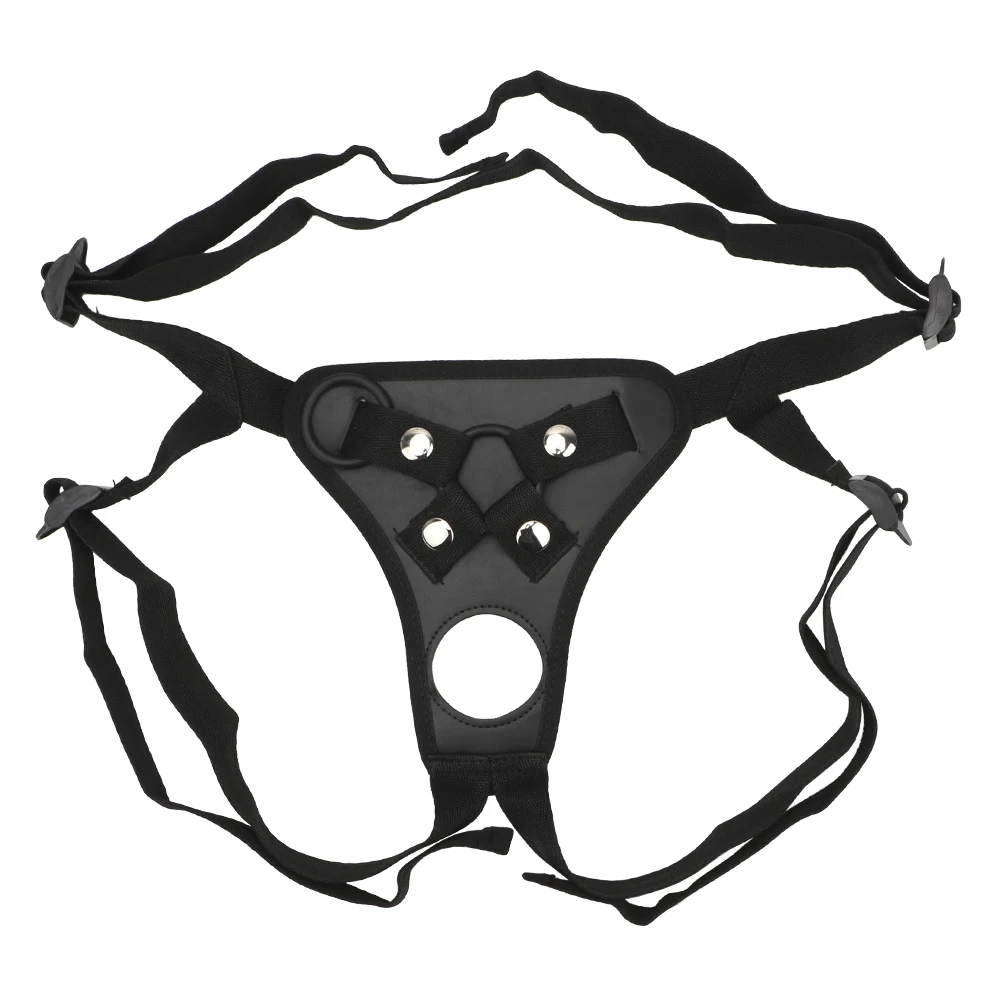 Strapon Realistic Dildo Pants Harness for Men Pants Strap Ons Double Dildos with Rings Harness Belt Erotic Costumes Sex Toys
