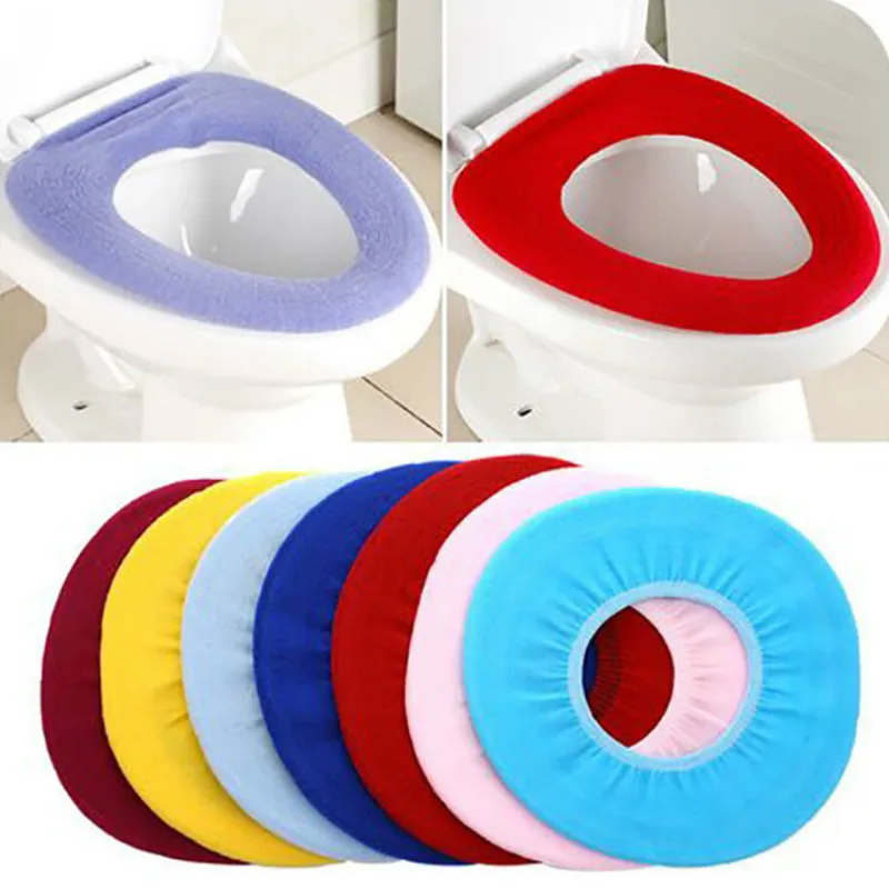 Mat-Set Cover-Accessories Seat-Case Toilet-Lid Warm Closestool-Mat Home-Decor Washable