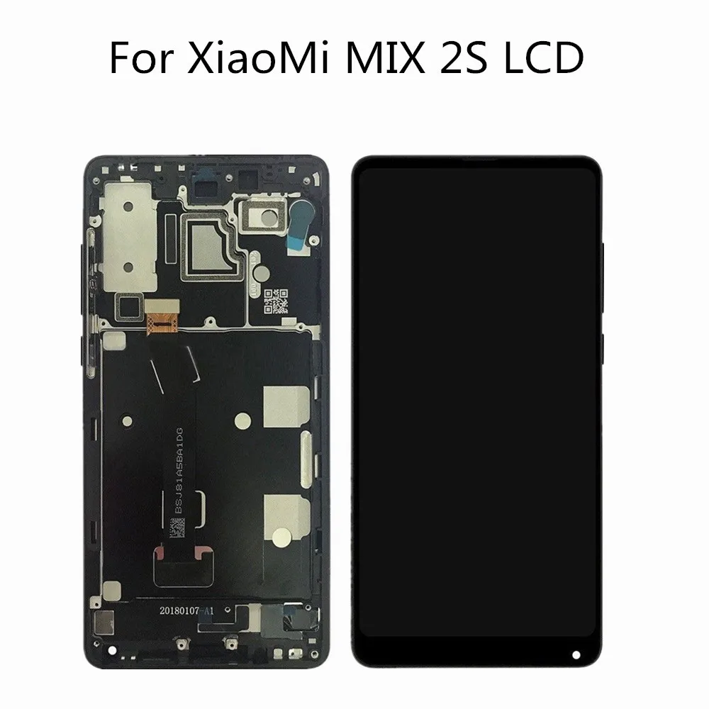 

5.99" Original Full Screen Display For XIAOMI Mi Mix 2S LCD Touch Screen Replacement For XIAOMI Mix 2S Display LCD Mix2S