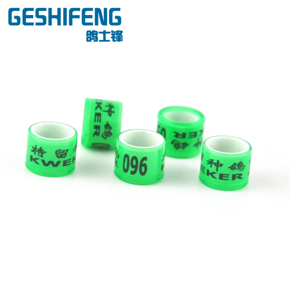 Заказное пластиковое кольцо для ног для наведения голубя кольцо сделано в пластике