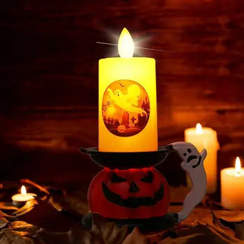 

Halloween Simulated Candle Lamp Flickering Candle Light Decor