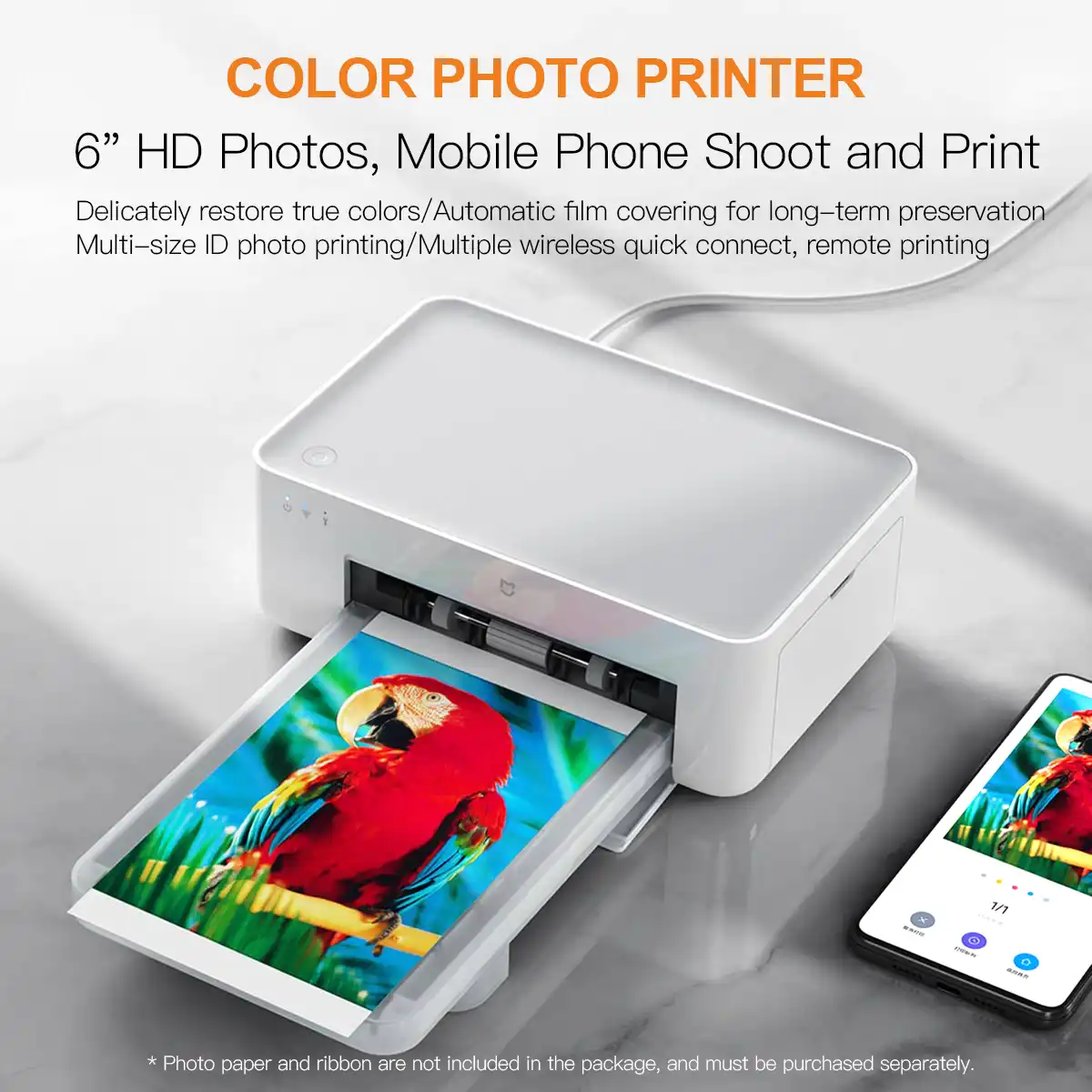 4x6 mini photo printer