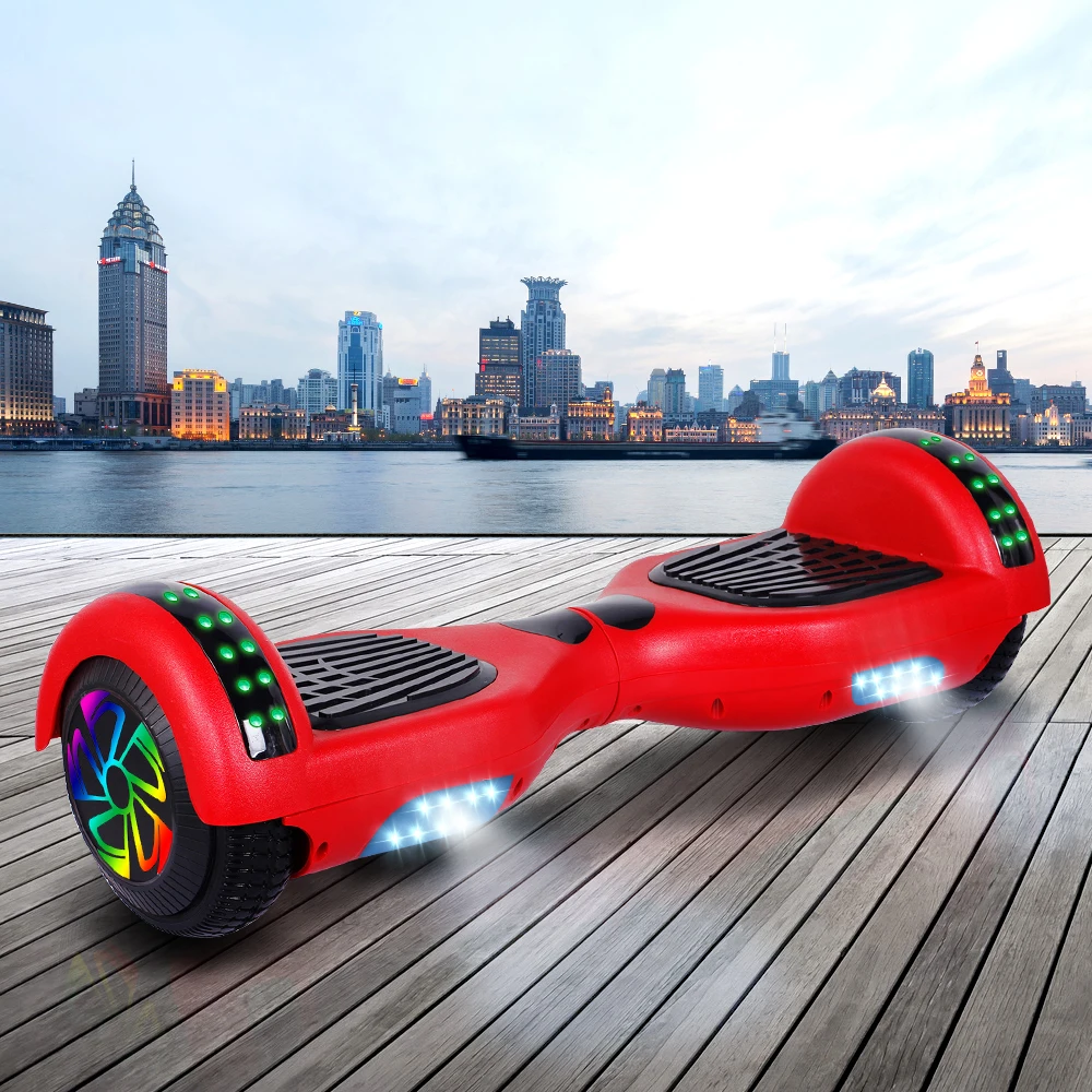 

6.5'' Self Balance Scooters Adult Electric Scooter Hoverboard Bluetooth LED Speaker Smart Electric Scooter For Adults Overboard