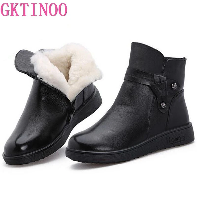 winter wool boots