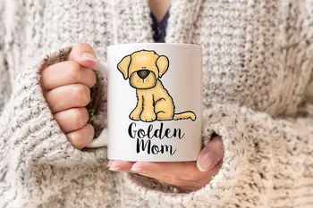 

Golden Retriever Coffee Tea Drink Funny Cute Ceramic Mug Cup 11OZ Gift