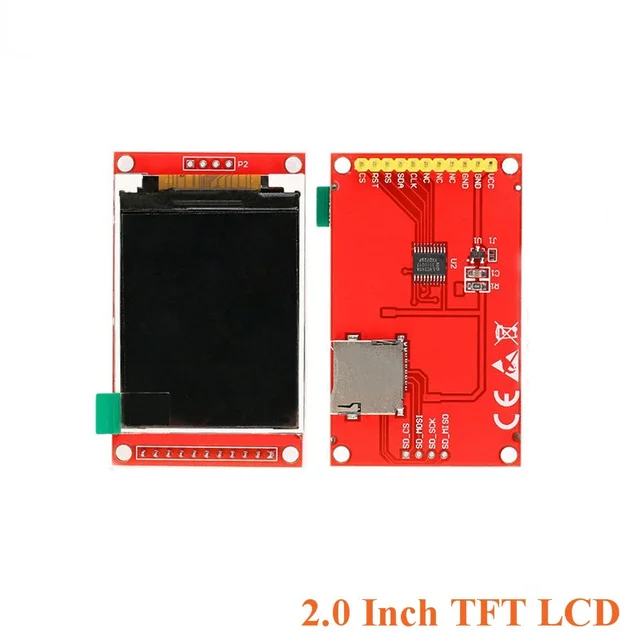 TFT Display / 2.0/2.2/2.4/2.8/4.0/3.2/3.5 1.44/1.8 Inch IPS7p SPI HD 65 K ST7735TFTColorLCD Module Driver IC 80*160For Arduino 2.0 inch