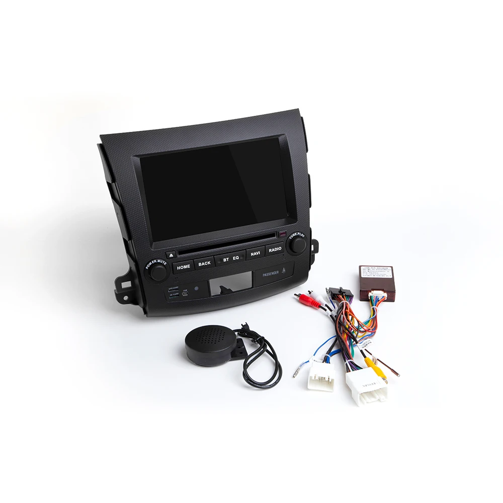 Ips DSP 4G 64G 2 Din Android 9,0 автомобильный мультимедийный плеер для Mitsubishi Outlander 2007-2011авторадио gps Navi DVD стереосистема стерео