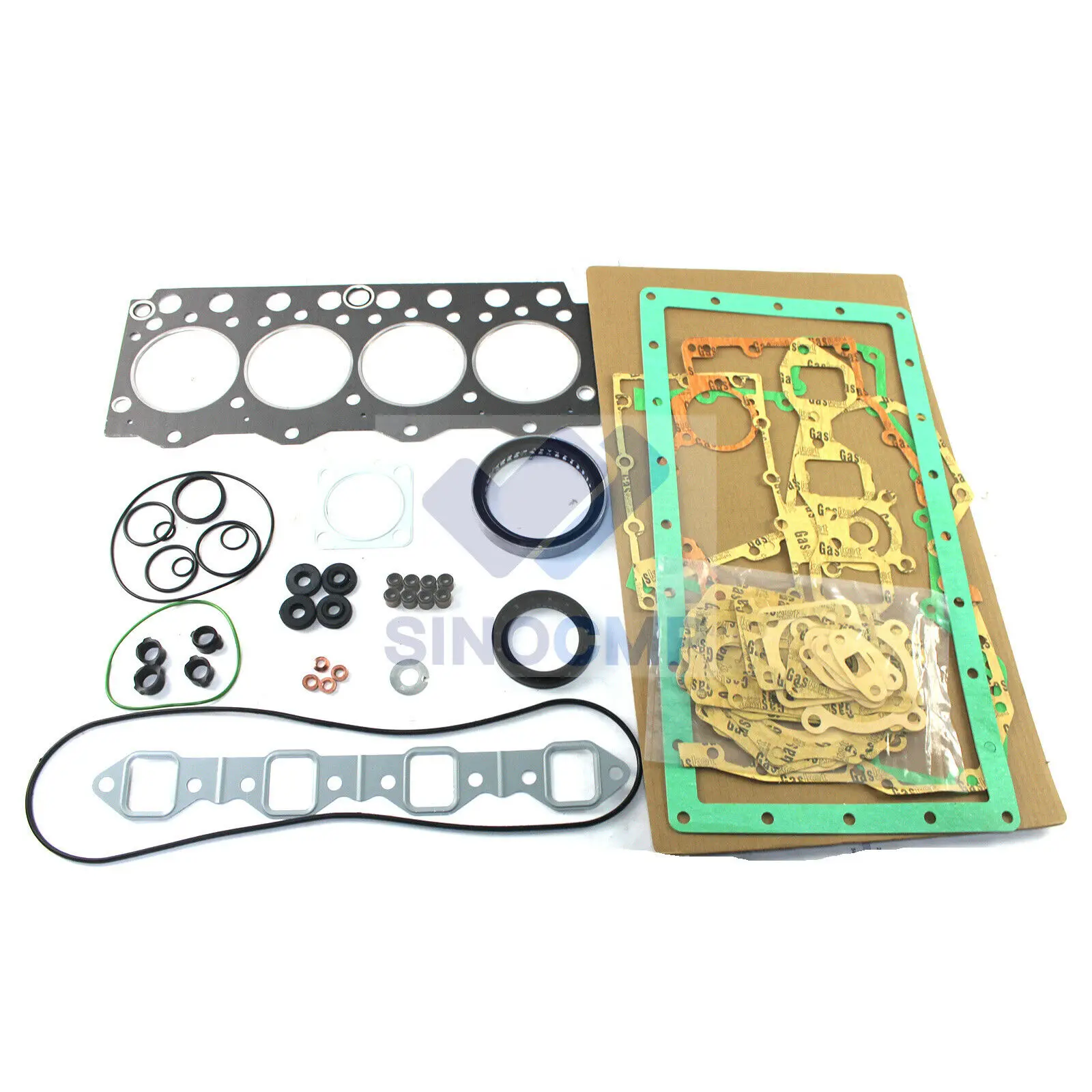 

4D34 Engine Overhaul Full Gasket Kit Set For Mitsubishi Fuso Canter FE FG Trucks Rosa Cylinder Head Repair Parts