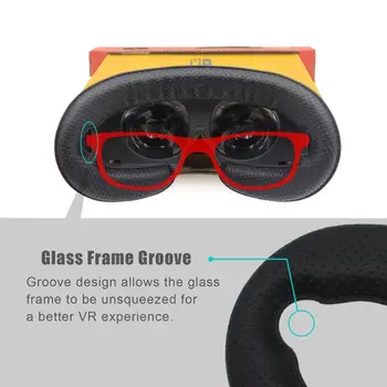 

Soft Sweat-proof Foam Eye Mask Pad for -Nintendo -Switch VR Labo Breathable Eye Mask Cover Headset Accessories