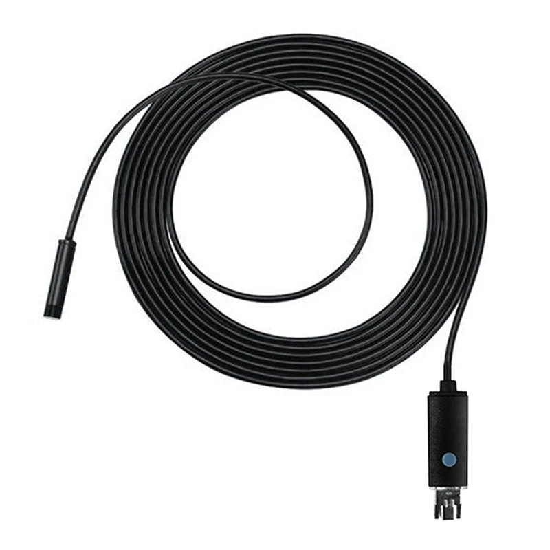 6 шт. светодиодный эндоскоп камера Android эндоскоп камера 7 мм объектив OTG USB эндоскопия Ip67 Водонепроницаемый эндоскопия осмотр змеи кабель 5 м