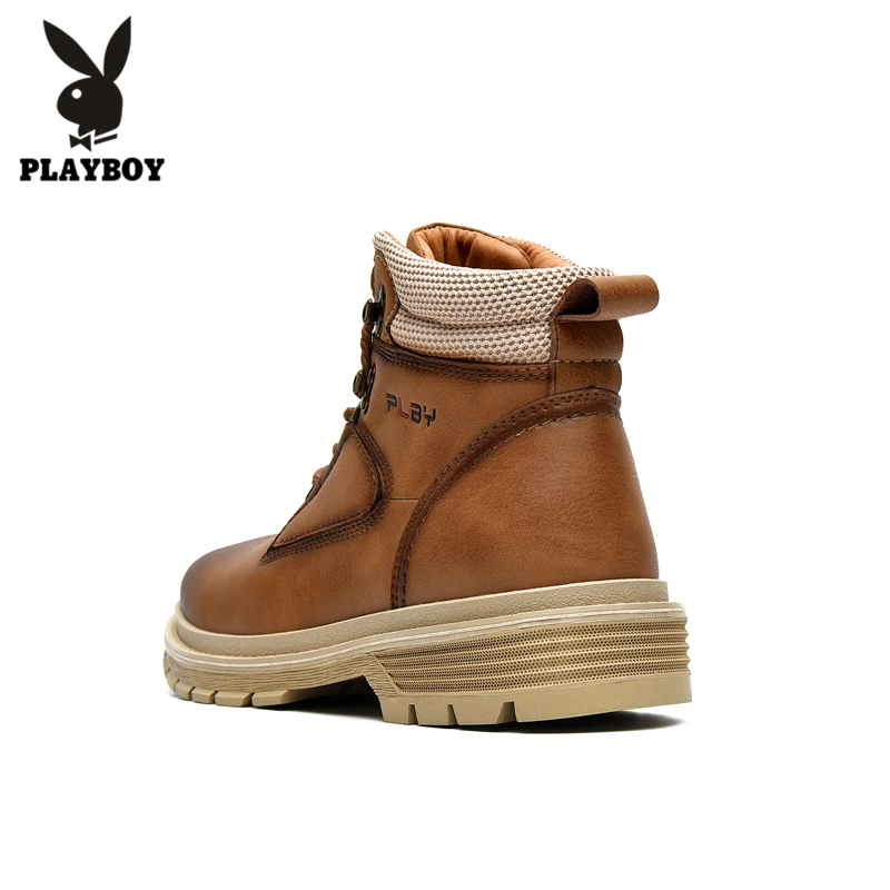 PLAYBOY/Новинка; высокое качество; обувь для альпинизма в горной пустыне; мужские Ботильоны; походные ботинки; размер 44; модная классическая обувь для треккинга