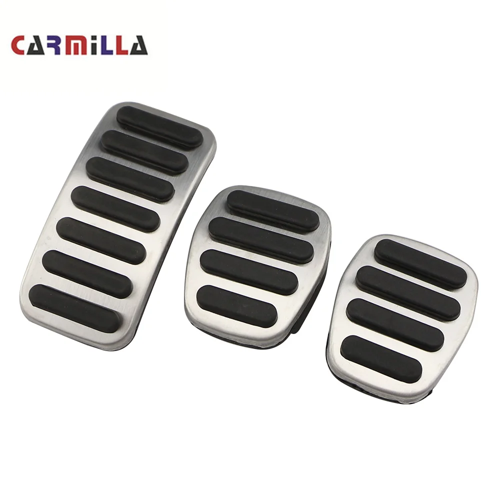 

Педали Carmilla AT MT из нержавеющей стали для стайлинга автомобиля, педаль для Volvo V40 2013-2020, запчасти, аксессуары