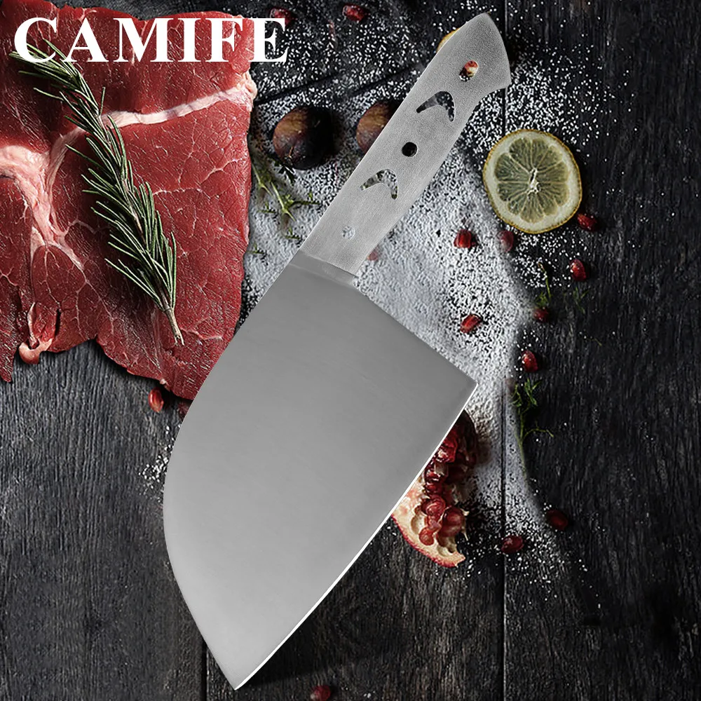 Китайский Кливер 7cr17 нож из нержавеющей стали ручная работа плакированная сталь