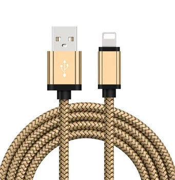 

1m 2m 3m Braided USB Data Charger Cable For iPhone 5 5S 6 6S 7 8 Plus X XR XS Max Fast Charging USB Cable for iPad 4 mini 2 Air