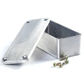 

1pc Aluminum Metal Guitar Effect Style Cases Enclosure Guitar Effect Pedal Enclosure Musical Instruments Kit