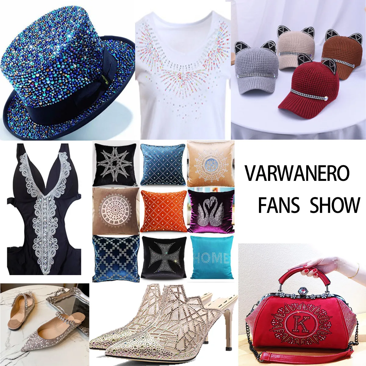 Crystal DMC Hot Fix Rhinestone with Hotfix Applicator 6