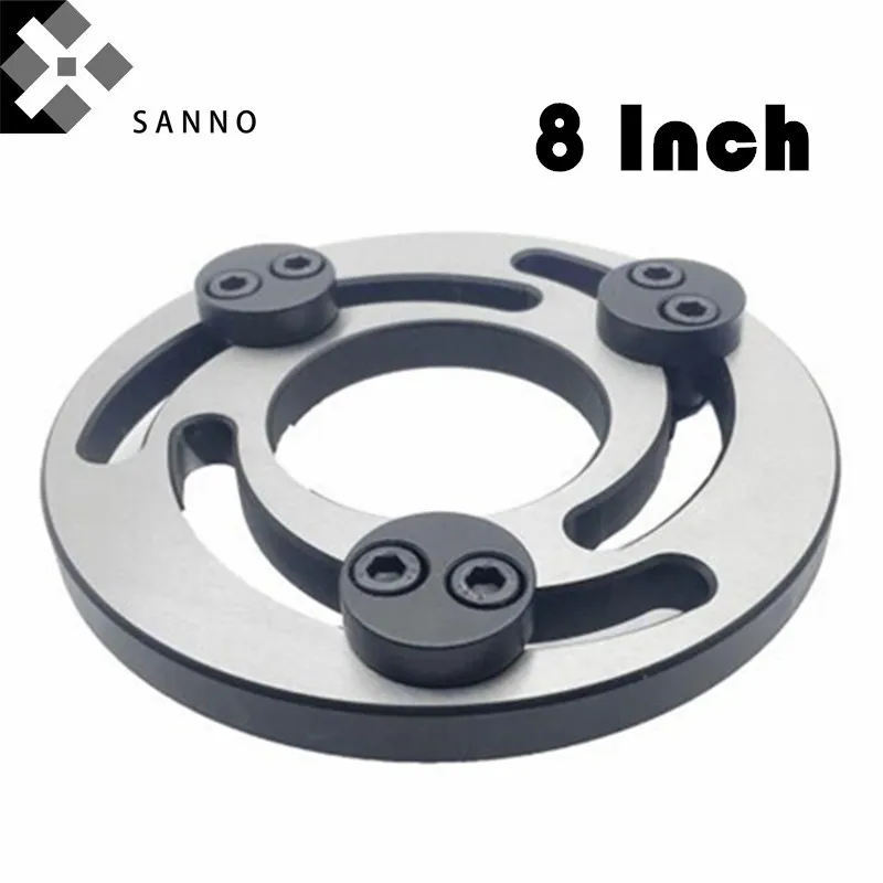 

8 Inch precision adjustable soft jaw repair jaws cnc lathe turning tool 3 jaws hydraulic chuck for lathe chuck accessories