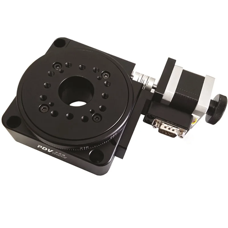 PDV PX110 100 электрическая вращающаяся стадия моторизованная платформа прецизионный