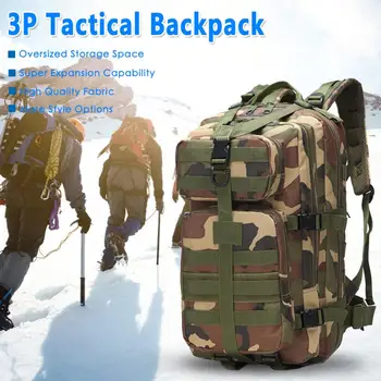 

Nylon Tactical Backpack Military Backpack Waterproof Army Rucksack Outdoor Camping Hiking Fishing Large Capacity Bags