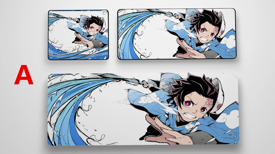 Demon Slayer Kimetsu No Yaiba Online Anime Game Mouse Pad Profession Pc Large Mats Painting Calligraphy Aliexpress