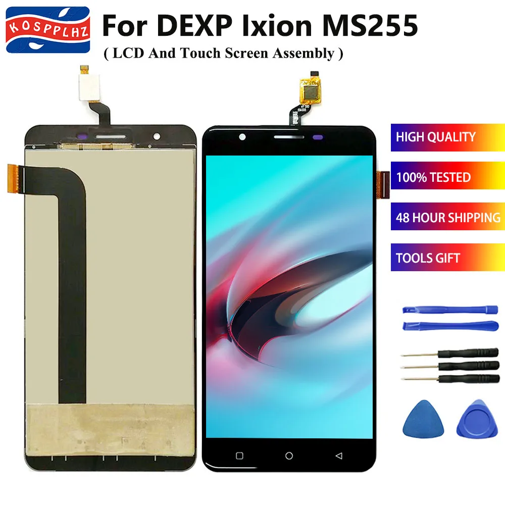 Полностью новый для DEXP Ixion MS255 Element ЖК дисплей + дигитайзер сенсорного экрана в
