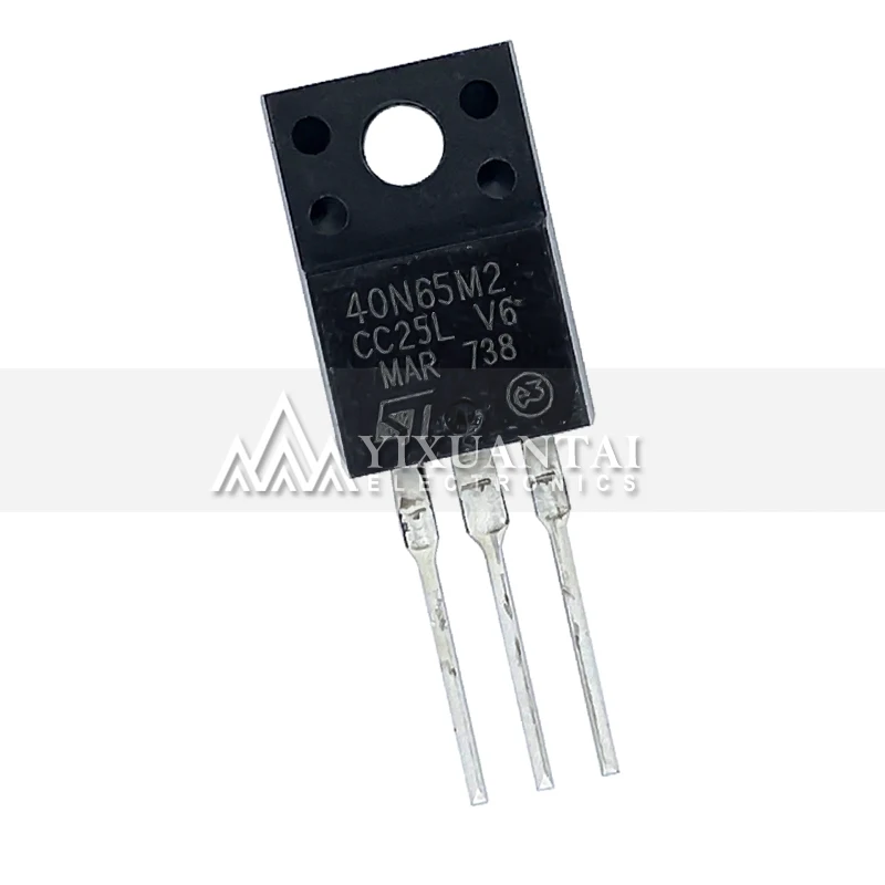 

10pcs/lot NEW origina STF40N65M2 650V 32A 40N65M2 40N65 TO220 Triode Transistor TO-220
