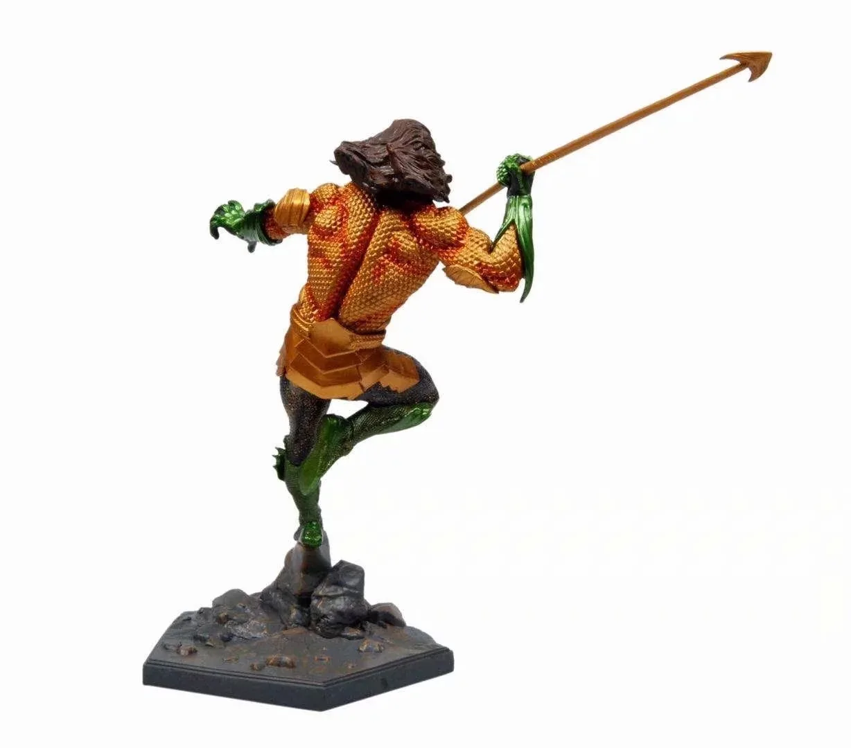 DC Лига Справедливости Aquaman статуя ПВХ Коллекционная фигурка игрушка|Игровые