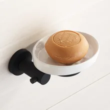 Vidric Простой Черный Ванная комната Туалет мыльница 304 нержавеющая сталь металлический кулон мыло в форме бабочки держатель