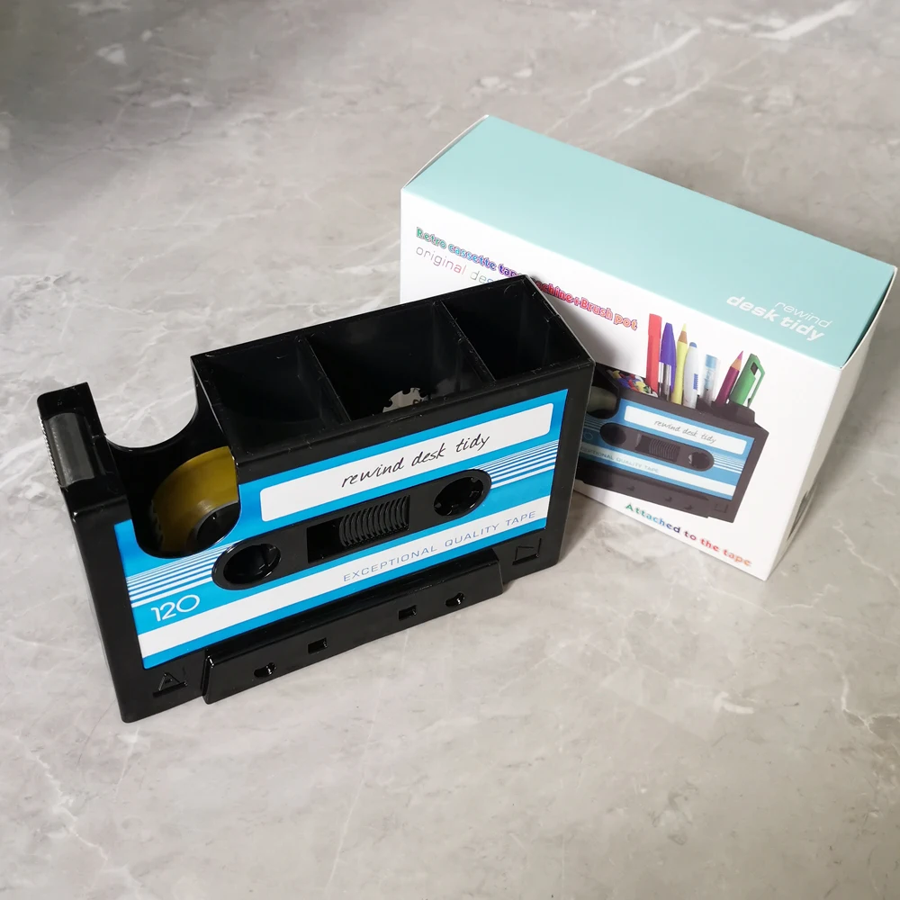 blue with box