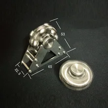1 шт. шарики из нержавеющей стали детские игрушки Гироскоп 3D ручной палец Спиннер серебро