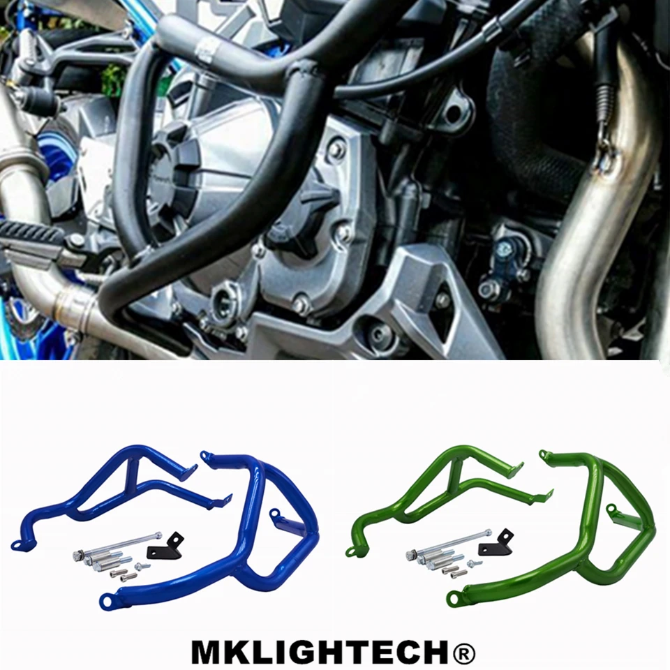 

NKLIGHTECH For Kawasaki Z900 2017-2019 Motorcycle CNC Engine Protector Engine Guard Crash Bar Engine Bumpers Falling protection