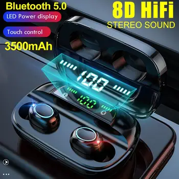 

S11 TWS Bluetooth 5.0 Handsfree Wireless Earphones Sports Earbud with Charge Box