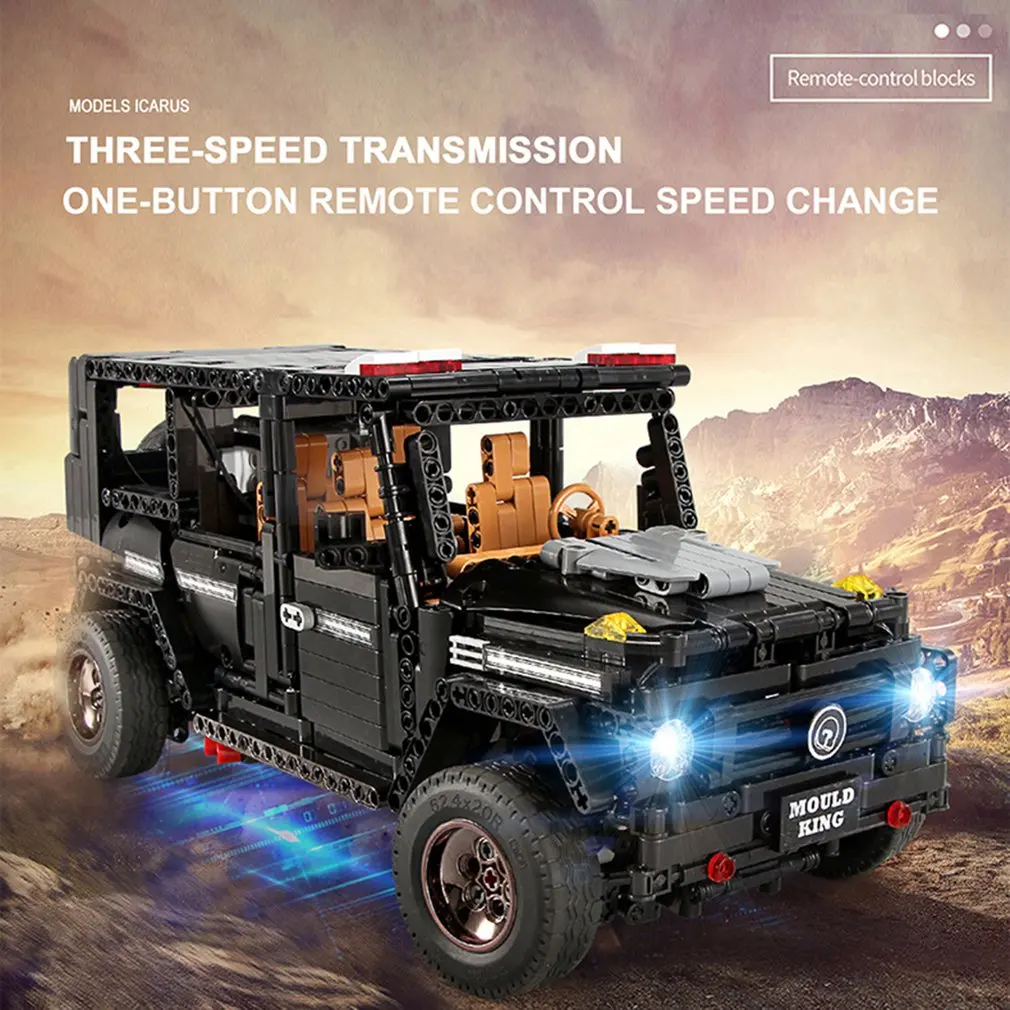 

Building Blocks Toy Bricks APP Remote Control Dual Mode Assembling RC Toys Educational Toy 1:10 RC Sports Car 1641/PCS