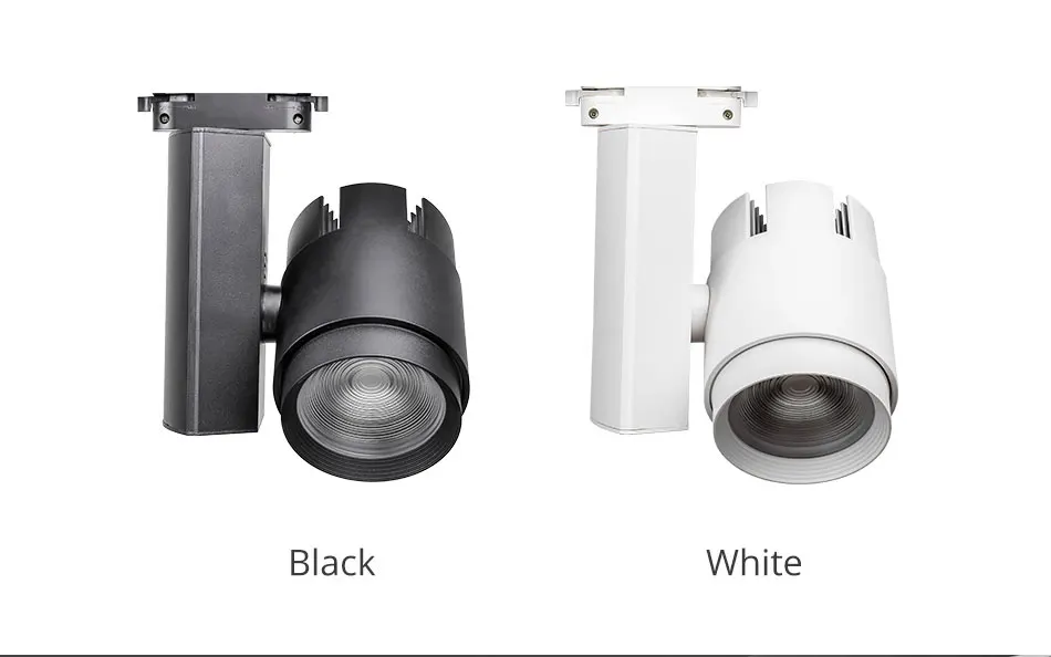 Modern Dimmable Led Track Lights 30W40W Rail Spotlight Clothing Shop Showrooms Windows Ceiling Zoomable Track Lighting Fixture (5)